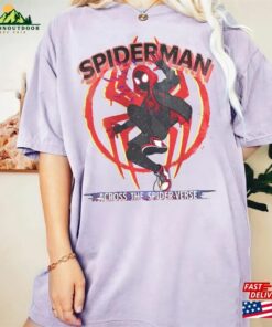 Vintage Spiderman Across The Spider Verse Comfort Colors Shirt Miles Morales Unisex T-Shirt Sweatshirt Vintage Spiderman Across The Spider Verse Comfort Colors Shirt Miles Morales Unisex T-Shirt Sweatshirt