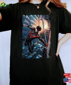 Vintage Spiderman Miles Morales Shirt Spider Man 2023 Across The Classic T-Shirt 2 Vintage Spiderman Miles Morales Shirt Spider Man 2023 Across The Classic T Shirt 3