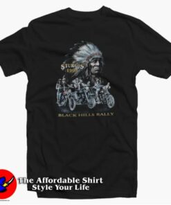 Vintage Sturgis 1995 Black Hills Rally Unisex T-Shirt On Sale