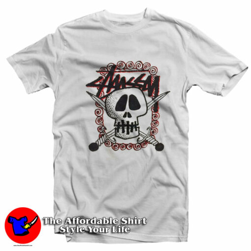 Vintage Stussy Streetwear Style Unisex T-Shirt On Sale