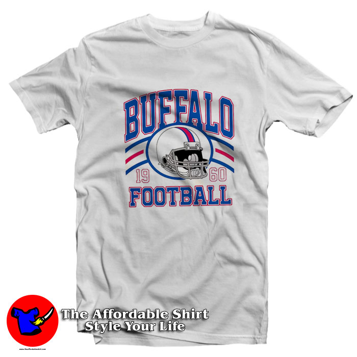 Vintage Style Buffalo Football 1960 Unisex T-Shirt On Sale Vintage Style Buffalo Football 1960 Unisex T-Shirt On Sale