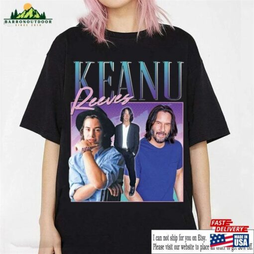 Vintage Style Keanu Reeves Shirt Homage John Wick Tee Classic T-Shirt