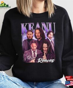 Vintage Style Keanu Reeves Shirt Homage John Wick Tee Unisex Classic