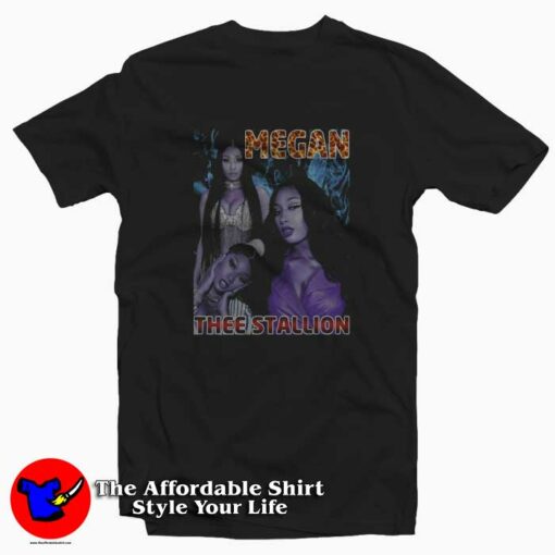 Vintage Style Megan Thee Stallion Unisex T-shirt On Sale