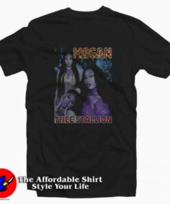Vintage Style Megan Thee Stallion Unisex T-shirt On Sale
