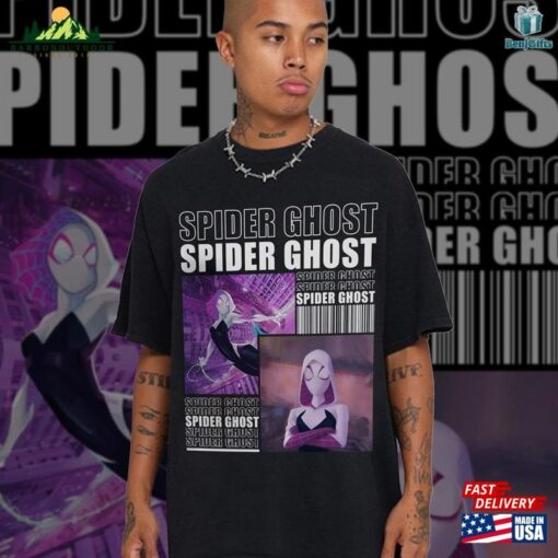 Vintage Styled Miles Morales Shirt Spiderverse Spiderman Lover Gift Spider Man 2023 Movie 2099 Unisex T-Shirt