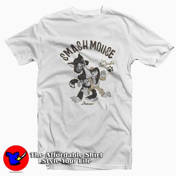 Vintage Sumie Sakai Smash Mouse Unisex T-shirt On Sale Vintage Sumie Sakai Smash Mouse Unisex T-shirt On Sale