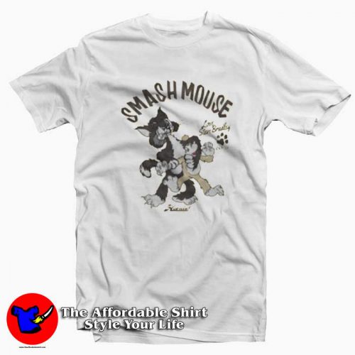 Vintage Sumie Sakai Smash Mouse Unisex T-shirt On Sale Vintage Sumie Sakai Smash Mouse Unisex T-shirt On Sale