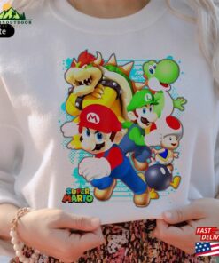 Vintage Super Mario Bros 3 Movie Shirt Sweatshirt The Hoodie Vintage Super Mario Bros 3 Movie Shirt Sweatshirt The Hoodie