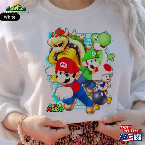 Vintage Super Mario Bros 3 Movie Shirt Sweatshirt The Hoodie