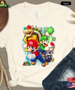 Vintage Super Mario Bros 3 Movie Shirt Sweatshirt The Hoodie Vintage Super Mario Bros 3 Movie Shirt Sweatshirt The Hoodie