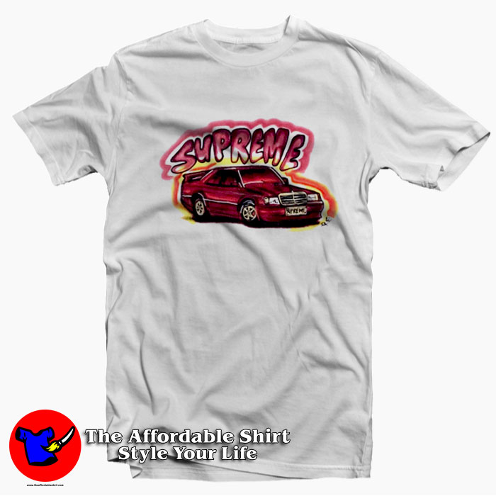 Vintage Supreme Mercedes 190e Cheap T-Shirt On Sale Vintage Supreme Mercedes 190e Cheap T-Shirt On Sale