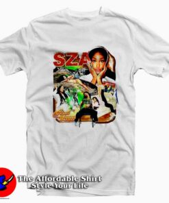 Vintage Sza CTRL Good Days Bootleg Graphic T-Shirt On Sale Vintage Sza CTRL Good Days Bootleg Graphic T-Shirt On Sale