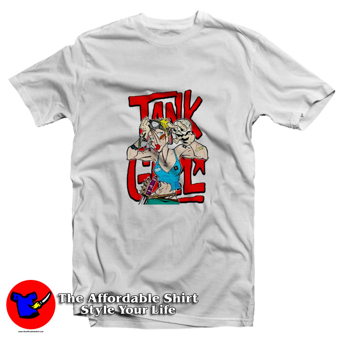 Vintage Tank Girl Movie Grpahic Unisex T-Shirt On Sale Vintage Tank Girl Movie Grpahic Unisex T-Shirt On Sale