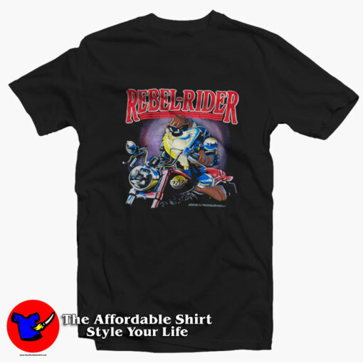 Vintage Taz Rebel-Rider Warner Bros Unisex T-Shirt On Sale