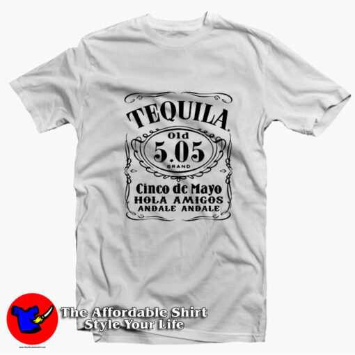 Vintage Tequila Cinco De Mayo Smooth Unisex T-shirt On Sale