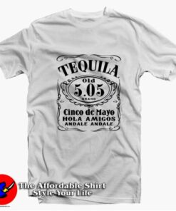 Vintage Tequila Cinco De Mayo Smooth Unisex T-shirt On Sale