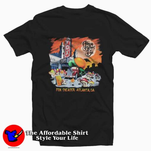 Vintage The Allman Brothers Georgia Tour T-Shirt On Sale