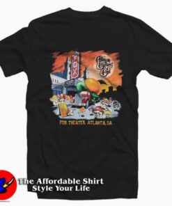 Vintage The Allman Brothers Georgia Tour T-Shirt On Sale