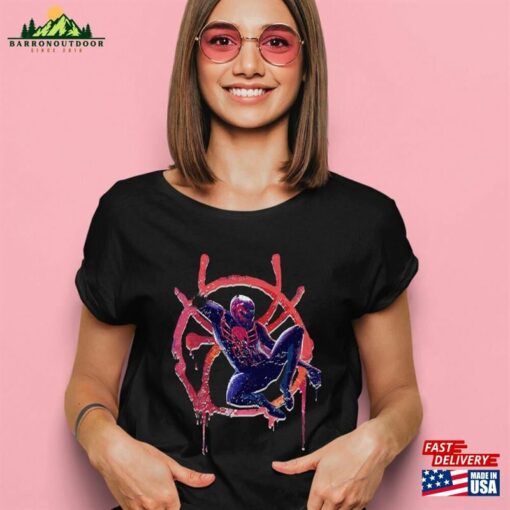 Vintage The Amazing Spider 2099 Shirt Across Miguel O Hara Classic Unisex