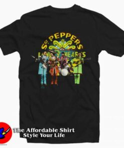 Vintage The Beatles Sgt Peppers Graphic T Shirt On Sale 2