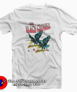 Vintage The Black Crowes Flying Unisex T-shirt On Sale Vintage The Black Crowes Flying Unisex T-shirt On Sale