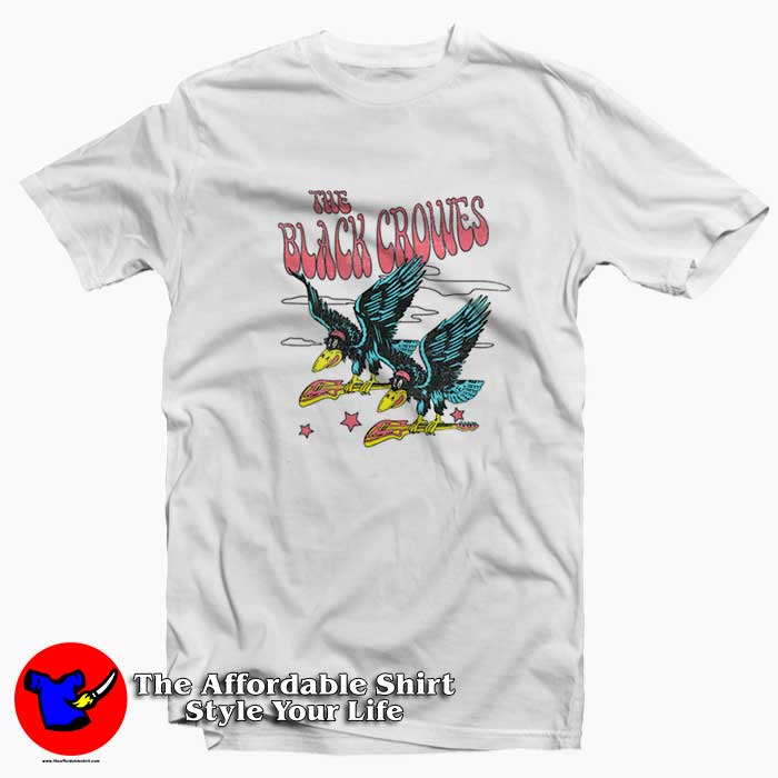 Vintage The Black Crowes Flying Unisex T-shirt On Sale Vintage The Black Crowes Flying Unisex T-shirt On Sale