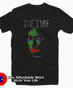 Vintage The Cure Robert Smith Goth Graphic T-Shirt On Sale