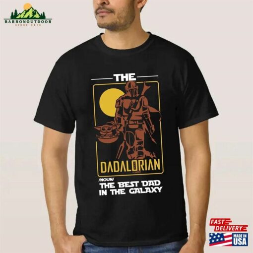 Vintage The Dadalorian Shirt This Is Way Fathers Day Tee T-Shirt Hoodie