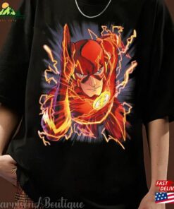 Vintage The Flash Lightning Bolt Comfort Colors® Shirt 2023 Hoodie T-Shirt Vintage The Flash Lightning Bolt Comfort Colors® Shirt 2023 Hoodie T-Shirt