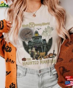 Vintage The Haunted Mansion Shirt Horror Movie Disneyland Hoodie Sweatshirt