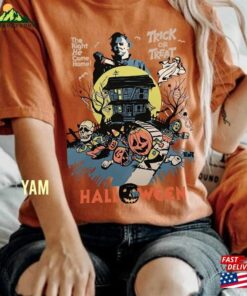 Vintage The Night He Came Home Comfort Color Shirt Horror Movies Sweatshirt Trick Or Treat Hoodie Vintage The Night He Came Home Comfort Color Shirt Horror Movies Sweatshirt Trick Or Treat Hoodie