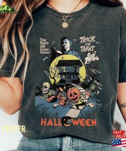 Vintage The Night He Came Home Comfort Color Shirt Horror Movies Sweatshirt Trick Or Treat Hoodie Vintage The Night He Came Home Comfort Color Shirt Horror Movies Sweatshirt Trick Or Treat Hoodie