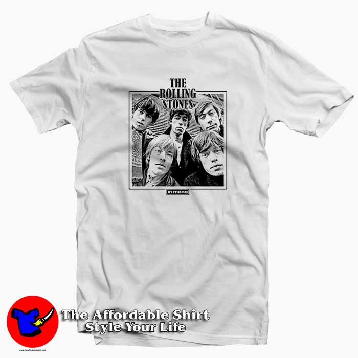 Vintage The Rolling Stones In Mono T-shirt On Sale Vintage The Rolling Stones In Mono T-shirt On Sale