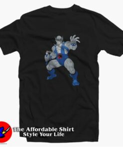 Vintage Thunder Cats Blue Panthro Unisex T-Shirt Cheap On Sale