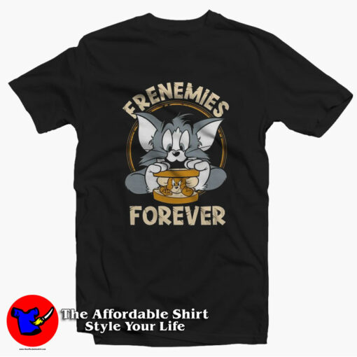 Vintage Tom & Jerry Frenemies Forever T-Shirt On Sale