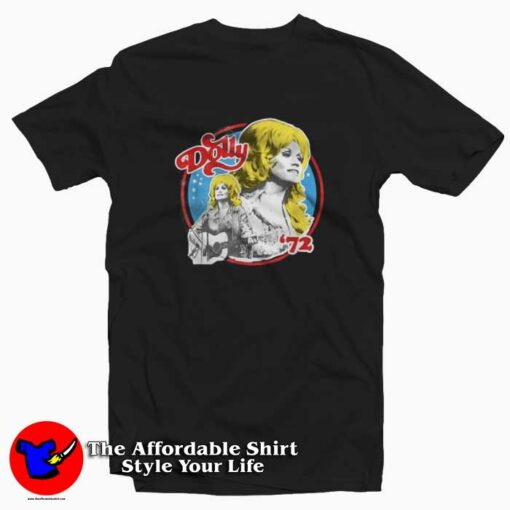 Vintage Tour Dolly Parton 72  Unisex T-shirt On Sale