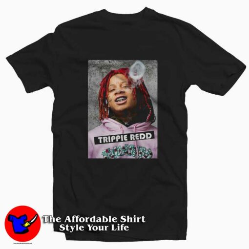 Vintage Trippie Redd Freestyle Smoke T-shirt On Sale