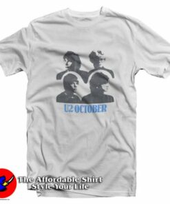Vintage U2 October Album Unisex T-Shirt On Sale