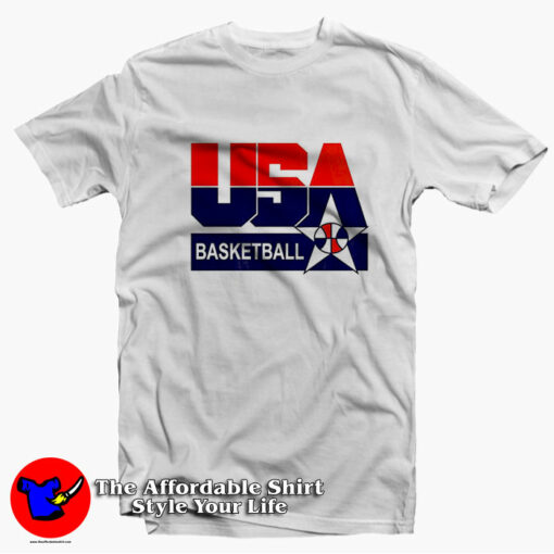 Vintage USA Olympic BasketBall Unisex T-Shirt On Sale