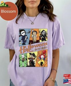Vintage Universal Studios Halloween Horror Nights Shirt Retro Characters Group Orlando Unisex T-Shirt Vintage Universal Studios Halloween Horror Nights Shirt Retro Characters Group Orlando Unisex T-Shirt