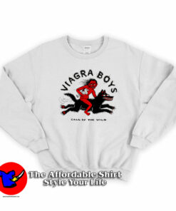 Vintage Viagra Boys Band Call Of The Wild Sweatshirt On Sale
