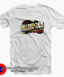 Vintage Waupaca Chain O Lakes Wisconsin T-shirt On Sale