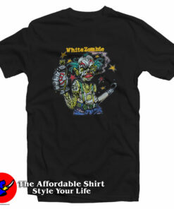Vintage White Zombie Astro Creep Graphic T-Shirt On Sale