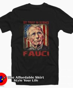 Vintage Will Ferrell Fauci Science Lover T-Shirt On Sale