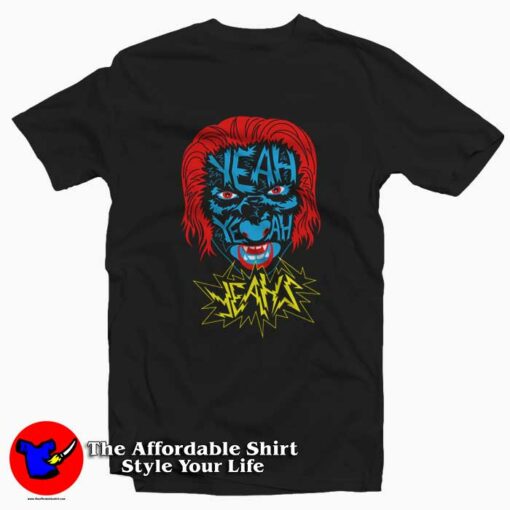 Vintage Yeah Yeah Yeahs band Punk Rock T-Shirt On Sale