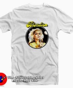 Vintage Young Blondie Debbie Harry T-shirt On Sale