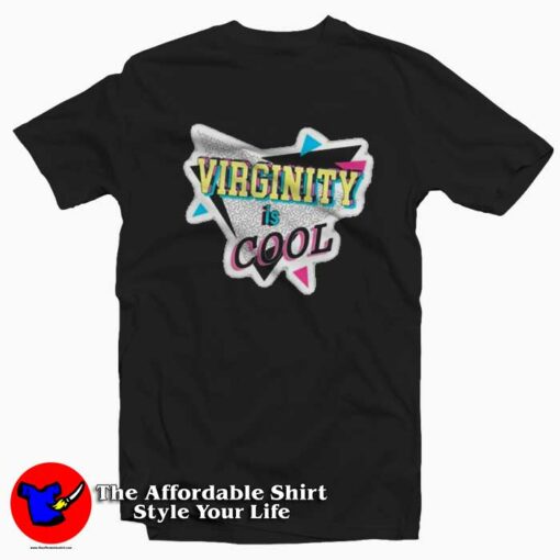 Virginity Rocks Collage is Cool Unisex T-shirt On Sale