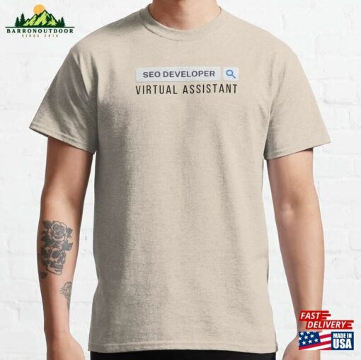 Virtual Assistant Shirt T-Shirt Classic