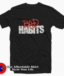 Vlone x Nav Bad Habits Drip Vintage T-shirt On Sale